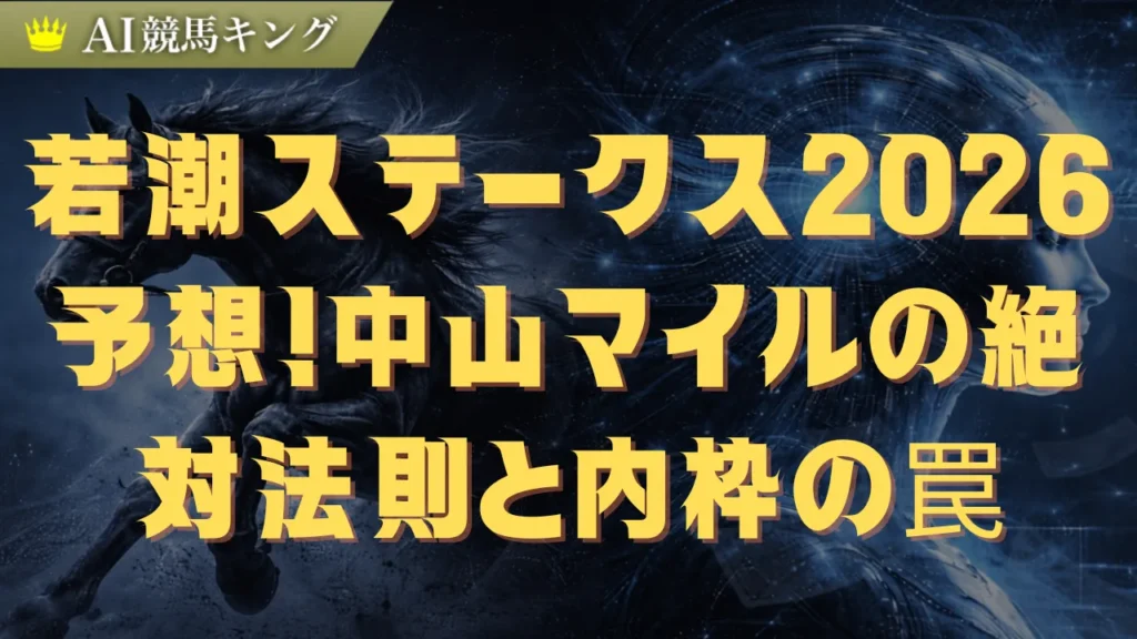 若潮ステークス2026予想！中山マイルの絶対法則と内枠の罠