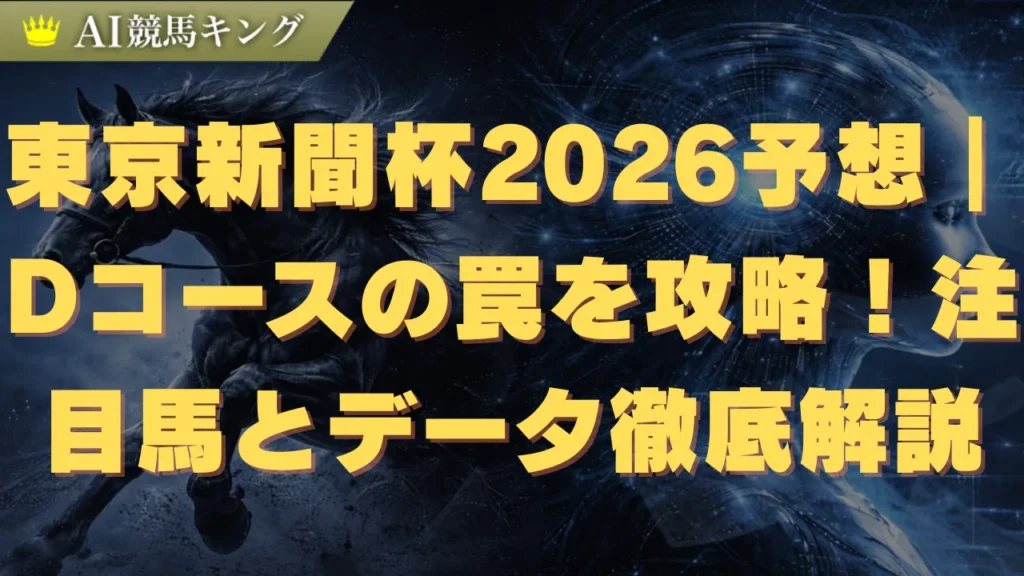 東京新聞杯2026予想｜Dコースの罠を攻略！注目馬とデータ徹底解説