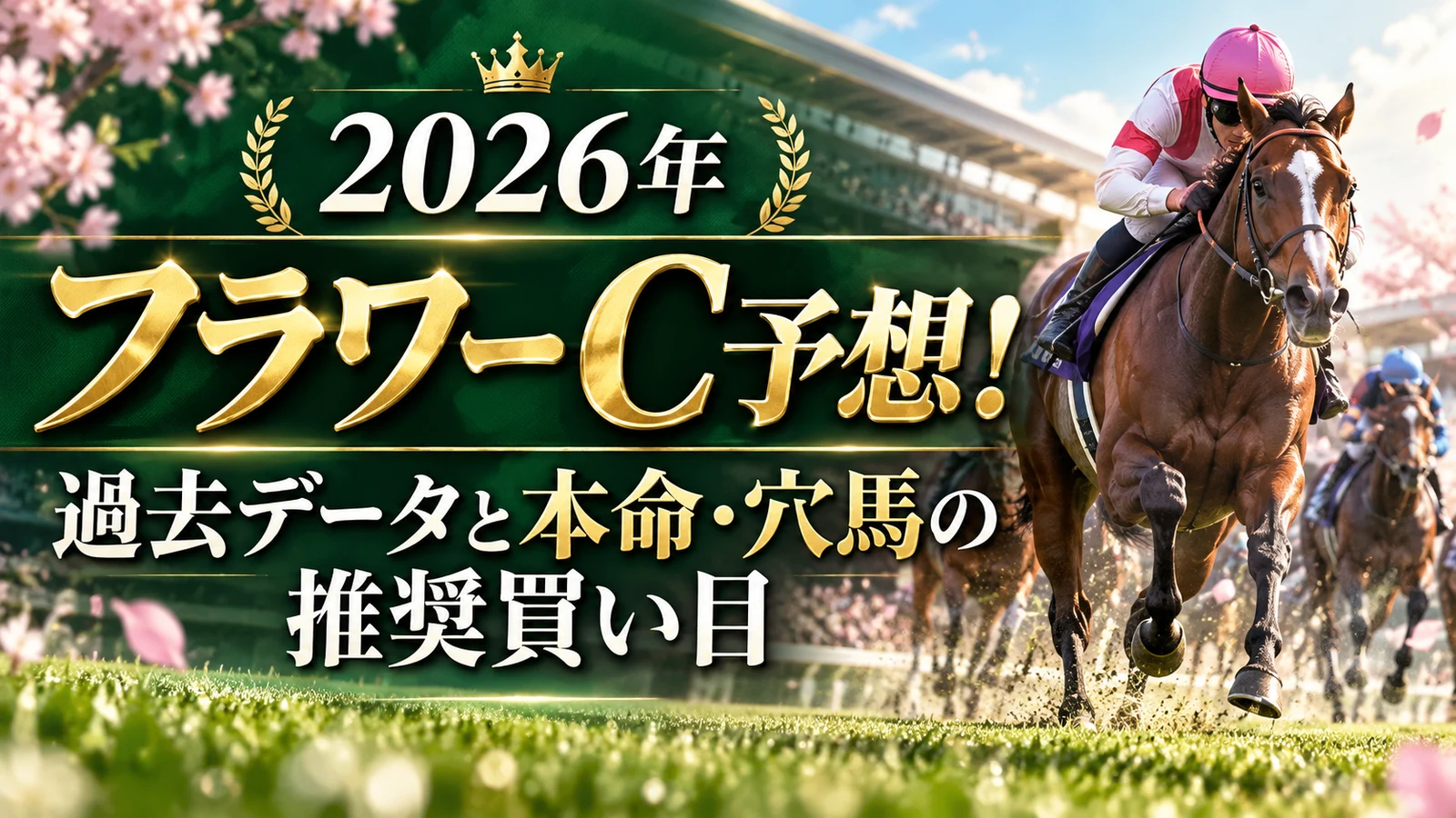 2026年フラワーC予想！過去データと本命・穴馬の推奨買い目