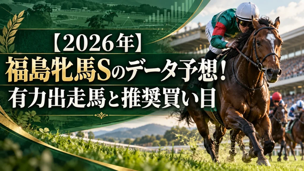 【2026年】福島牝馬Sのデータ予想！有力出走馬と推奨買い目