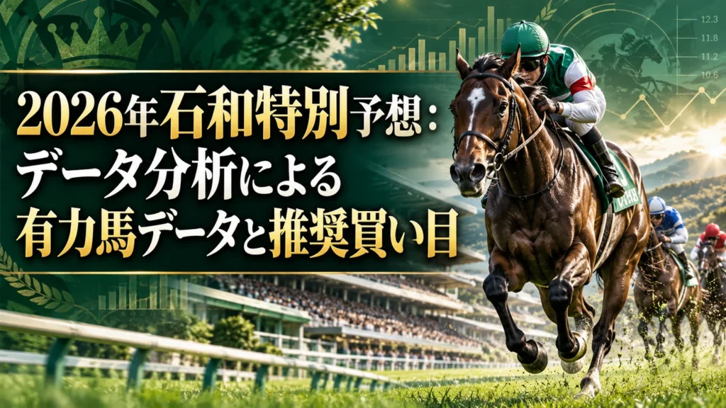2026年石和特別予想：データ分析による有力馬データと推奨買い目