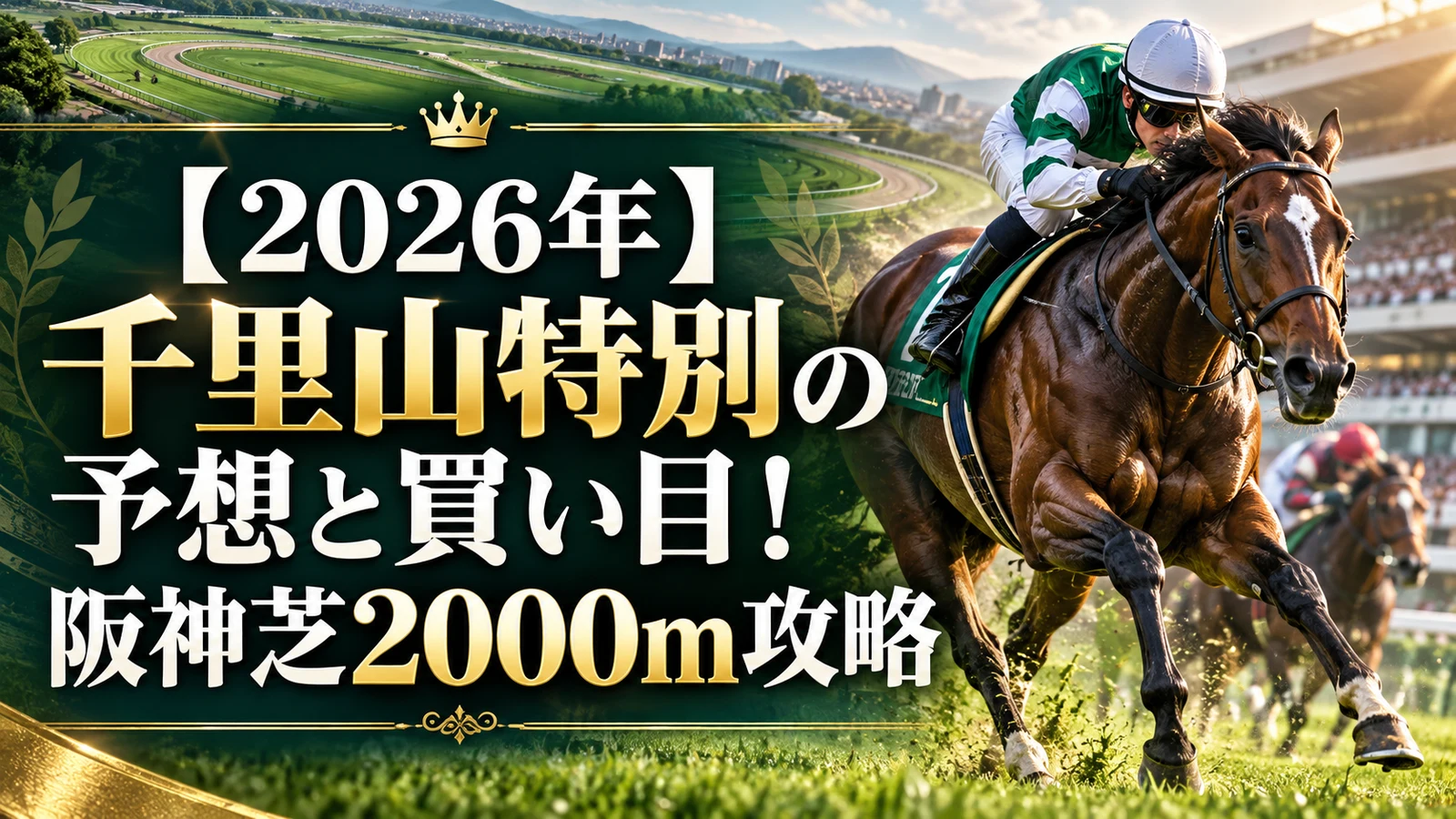 【2026年】千里山特別の予想と買い目！阪神芝2000m攻略
