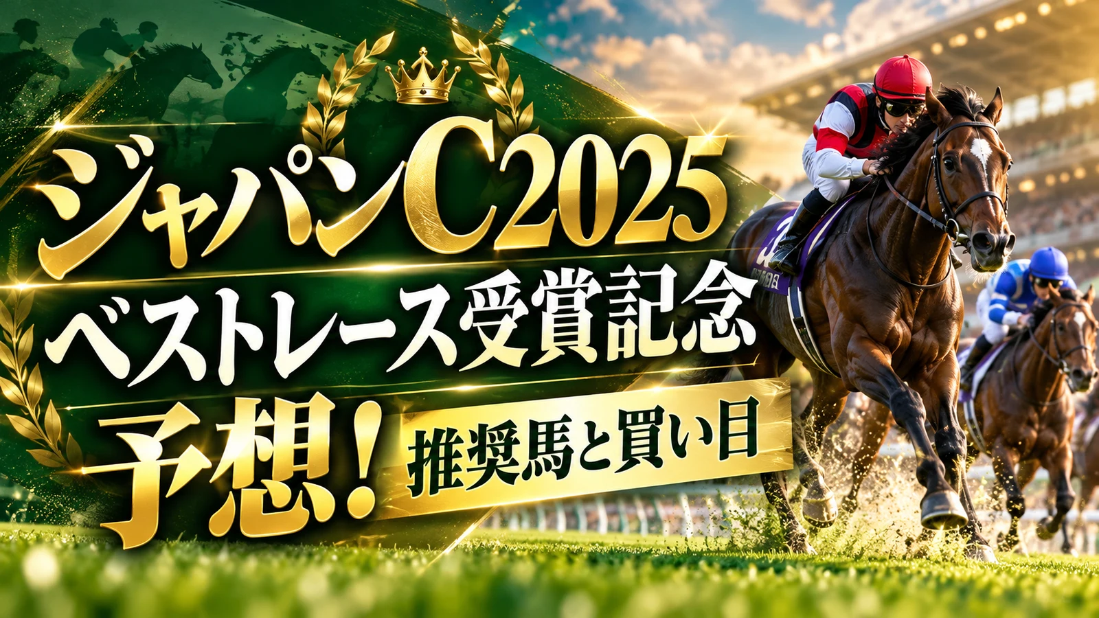 ジャパンC2025ベストレース受賞記念予想！推奨馬と買い目