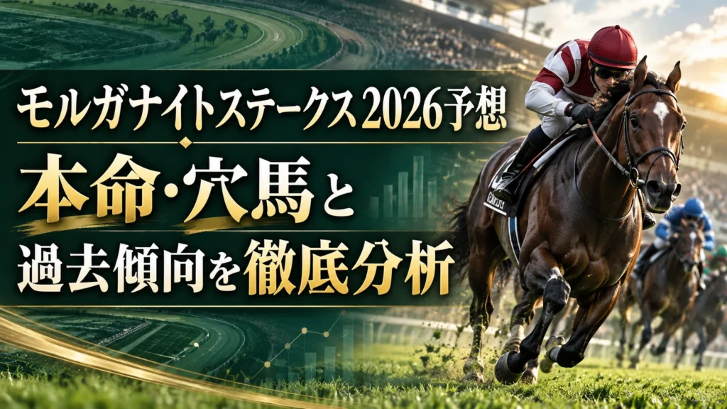 モルガナイトステークス2026予想｜本命・穴馬と過去傾向を徹底分析