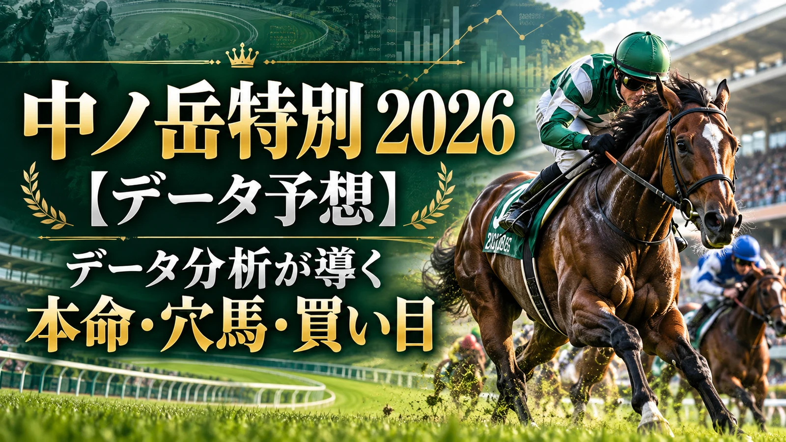 中ノ岳特別 2026【データ予想】データ分析が導く本命・穴馬・買い目