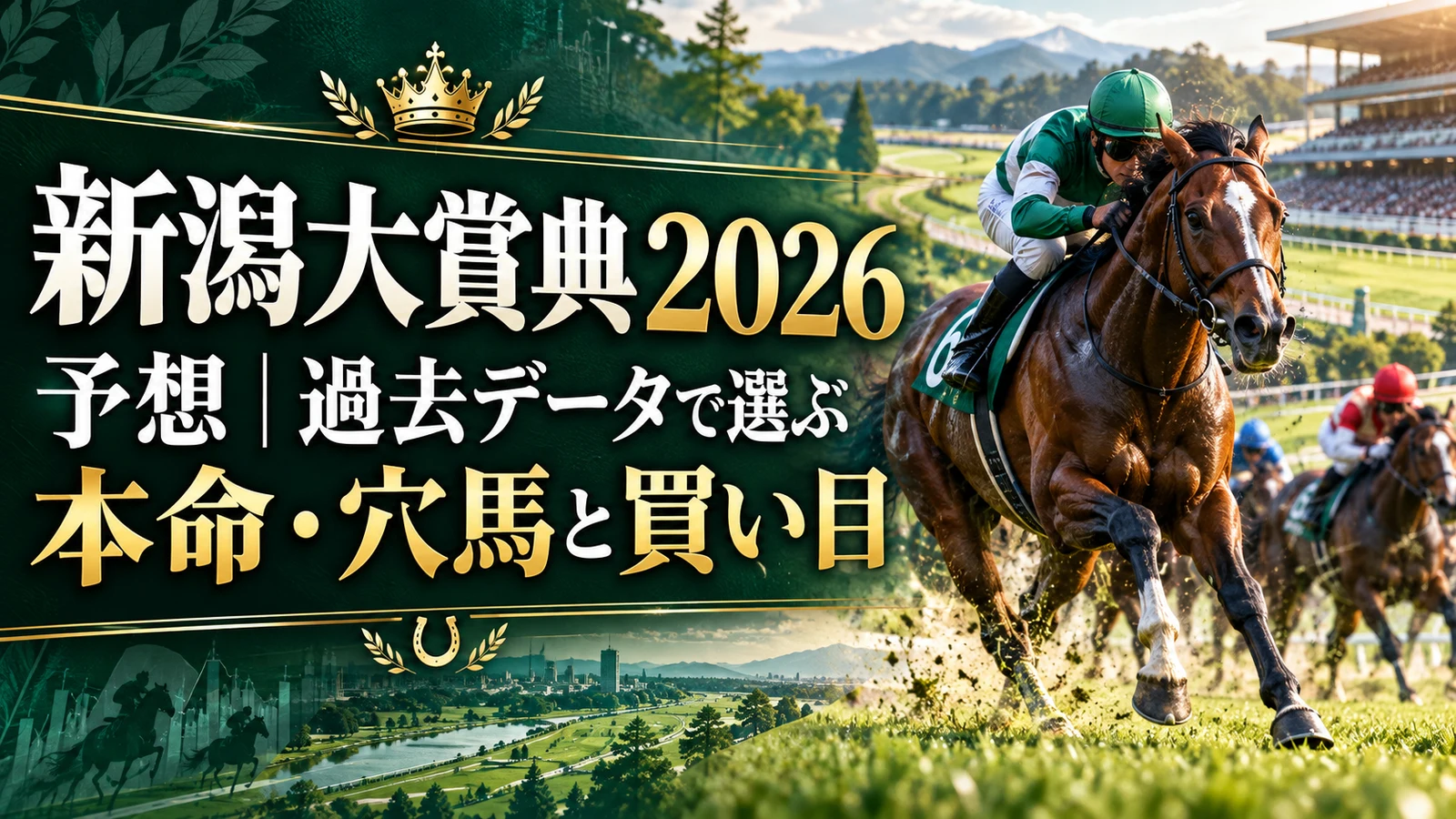 新潟大賞典2026予想｜過去データで選ぶ本命・穴馬と買い目
