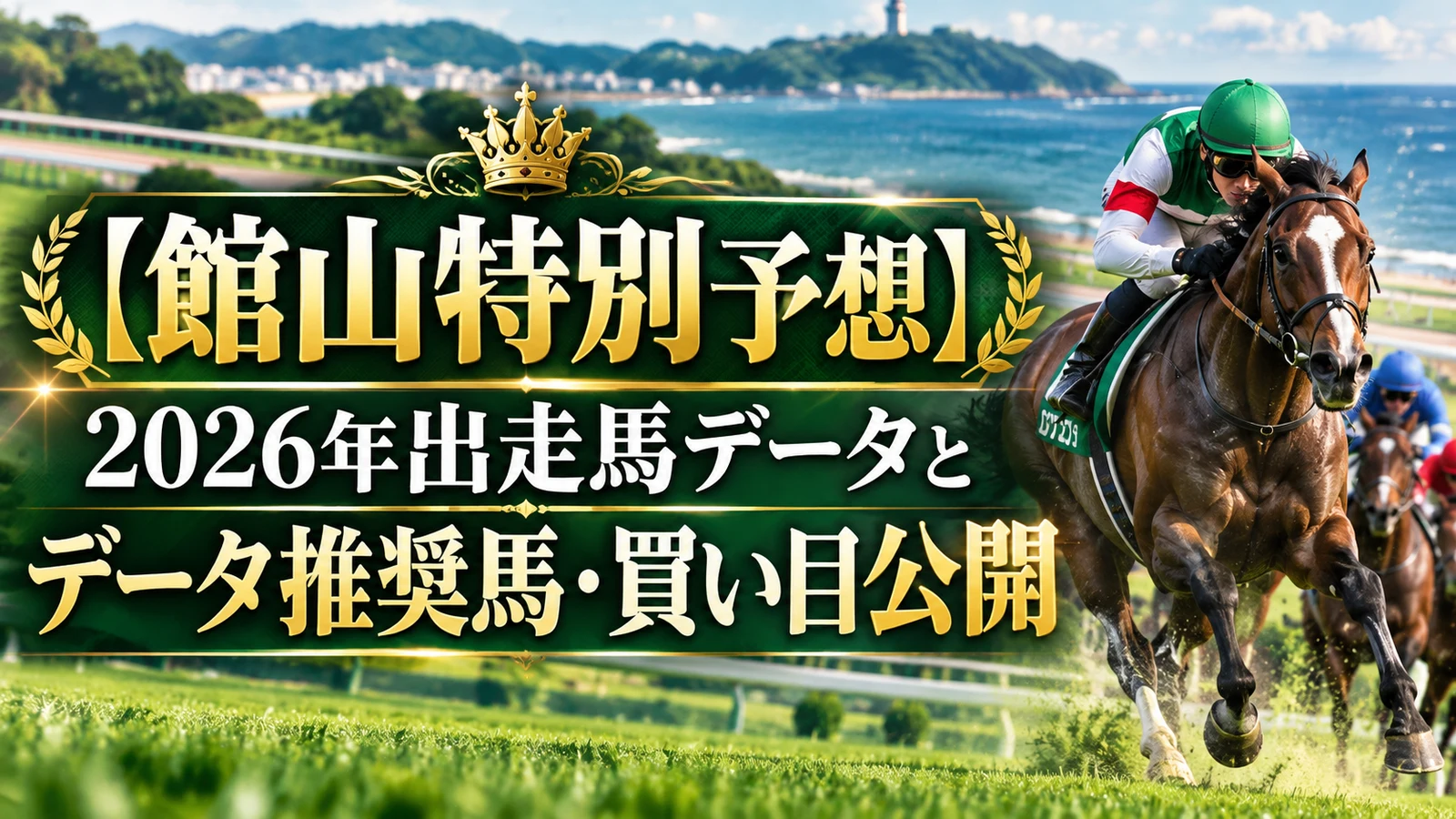 【館山特別予想】2026年出走馬データとデータ推奨馬・買い目公開
